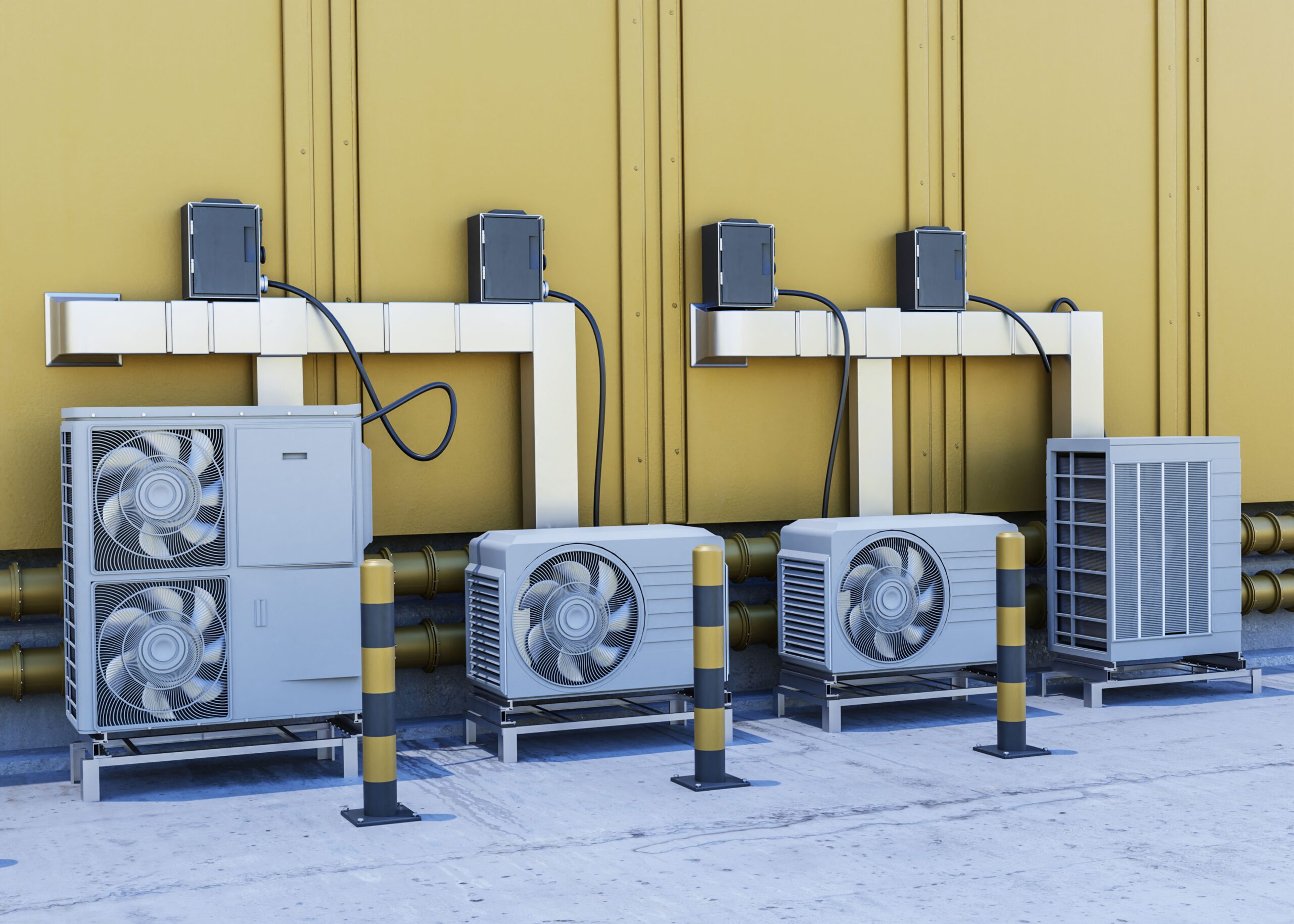 close up heat pump outside home (1)